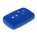 Silicone Smart Protective Car Key Fob Skin Case for Toyota Deep Blue