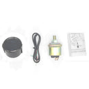2'' 52mm 150 PSI Digital Blue LED Oil Pressure Gauge With Sensor Car Motor