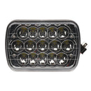 H4 Truck Universal Replacement 45W 6000K LED Headlight Kit Aluminum