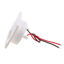 White RV Boat Caravan Courtesy Floor Companion Way Light Surface Mount