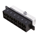 6-Way Medium Blade Fuse Holder Block Fusebox Panel Car Boat Automotive