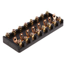 8-Way Fuse Holder Block Fusebox Panel Distribution Block Car Boat Automotive