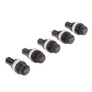 5 Pieces Chassis/Panel Mount Glass Tube Fuse Holder For 5x20mm Fuse