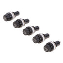 5 Pieces Chassis/Panel Mount Glass Tube Fuse Holder For 5x20mm Fuse