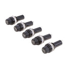 5 Pieces Chassis/Panel Mount Glass Tube Fuse Holder For 6x30mm Fuse