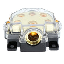 Car Audio Power Fuse Holder Distribution Block 0/2/4Ga Input 2 4 8 Ga Output