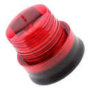 Solar Car Bus Magnetic 4-LED Emergency Flash Strobe Warning Light Red