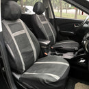 11pcs PU Car Seat Headrest Cover Set Protective Mat Shield Easy To Clean