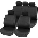 11pcs PU Car Full Set Headrest Cover Seat Protector Mat Shield Breathable
