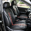 Front Single PU Seat Headrest Cushion Set Protector Mat Breathable Universal