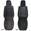 Front Single Seat Cushion Set Headrest Cover Protector Mat Car Interior