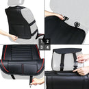 Front Single Seat Cushion Set Headrest Cover Protector Mat Car Interior