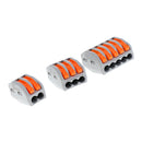 30 Pieces PCT-212 213 215 Electric Cable Wire Spring Lever Terminal Connector