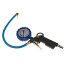 Auto Replacement Tire Inflator Gun with Air Pressure Gauge 0-300PSI 0Â–16BAR