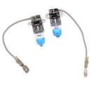 2pcs 12V 55W H3 4000K Halogen Lamp Headlight High Temperature Resistant