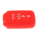 Car 6 Buttons Silicone Key Cover Fob Protection Case For Honda