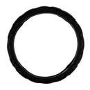 Microfiber Leather Car Steering Wheel Cover with Universal Fit 15'' (38cm)