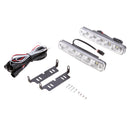 1 Pair 5 Led High Performance Tail Reverse Back Up Light Stop Indicator DRL