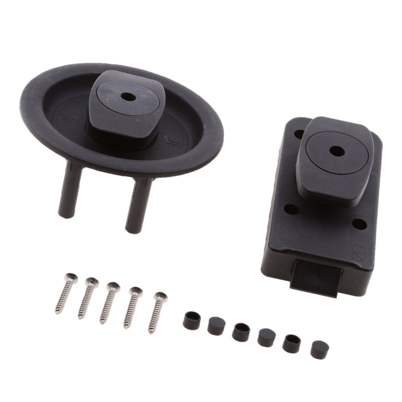 1 Set RV Motorhome Travel Trailer Entry Bathroom Door Lock Latch Assembly