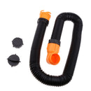 51'' New RV Sewer Hose Kit Swivel Fitting Camper Trailer Waste Accessory Conversion Kit