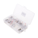 340 Pieces Car Lock Reed Locking Plate Tablets Lock Set for Honda