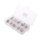 380 Pieces Auto Car Starter Lock Reed Cylinder Gasket Plate Kit for Honda
