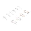 380 Pieces Auto Car Starter Lock Reed Cylinder Gasket Plate Kit for Honda