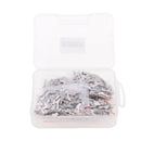 600 Pieces Car Ignition Lock Cylinder Barrel Gasket Plate With Case for Honda