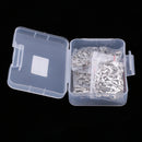 600 Pieces Car Ignition Lock Cylinder Barrel Gasket Plate With Case for Honda