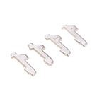 200 Pieces Car Lock Reed Key Cylinder Gasket Plate For Subaru
