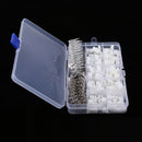 560 Pieces 2Pin 3Pin 4Pin 5Pin 2.54mm Header+Terminal+Housing Connector Kit