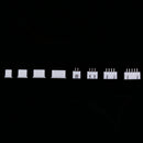 560 Pieces 2Pin 3Pin 4Pin 5Pin 2.54mm Header+Terminal+Housing Connector Kit