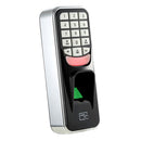 Keypad Fingerprint RFID IC Card Reader Door Access Password for Office&Commercial Check-on, Electric Lock