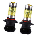 Pair HB4 4300K 100W 1100LM LED Foglight Bulbs DRL for Car Lighting