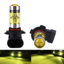 Pair HB4 4300K 100W 1100LM LED Foglight Bulbs DRL for Car Lighting