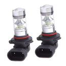 2 Pieces Car 9006 HB4 100W Ice Blue LED Bulb for Fog Running DRL Light Lamp