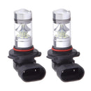 2 Pieces Car 9006 HB4 100W Ice Blue LED Bulb for Fog Running DRL Light Lamp