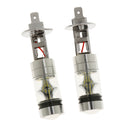 2 Pieces 1800LM H1 10000K 100W LED Foglights Bulbs Lamp White Replacement