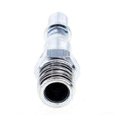 10 Pieces Quick Coupler Set Air Hose Connectors Fittings 1/4 Inch BSP Plug Compressor