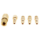 5 Pieces 1/4'' NPT Air Line Hose Compressor Fitting Connector Quick Release