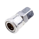 10 Pieces Air Compressor Line Hose Fittings Quick Release Connector 1/4"