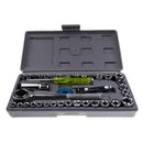 40pcs 1/4'' Socket Set Ratchet Wrench Kit Hand tool Home Garage Workshop