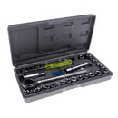 40pcs 1/4'' Socket Set Ratchet Wrench Kit Hand tool Home Garage Workshop