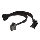 Universal Car 1 Male To 2 Female 16 Pin OBD2 OBDII Extension Cable Splitter