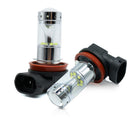 2x NEW H16/H11 100W 1960LM 6000K Foglight LED Turn Signal Light Bulbs Parking Lamps