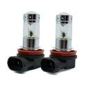2x NEW H16/H11 100W 1960LM 6000K Foglight LED Turn Signal Light Bulbs Parking Lamps