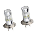 2x H7 100W 1200LM 6000K White Fog Driving Light Lamps Bulbs Conversion Kit
