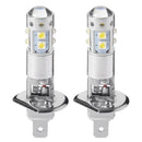 2pcs H1 50W Headlight Durable and Practical Fog Bulb Led Bulbs White