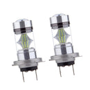 2pcs H7 100W LED 8000K Ice Blue Foglight Daytime Running Bulbs Lamps