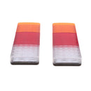 1 Pair 75 LED 24V Tail Reverse Back Up Light Stop Indicator Trailer Truck